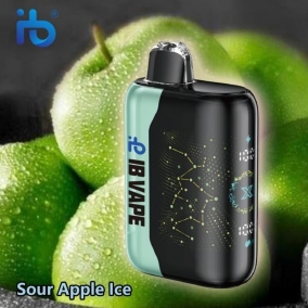 E-cigareta s 35.000 šlukova - Kisela Jabuka Led | Osježavajući Kiselo-Slatki Okus